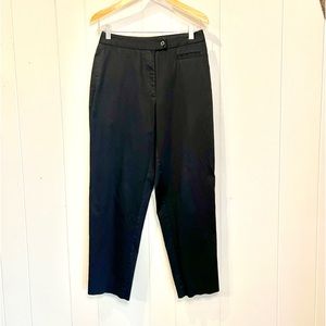 Talbots Petite Size 6 Pants Trousers. Stretch. Black. Great Condition. Stretch